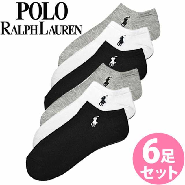 送料無料 Polo Ralph Lauren ポロ ラルフローレン レディース 靴下 ウルトラローカット ショートソックス アソート 6足セット pの通販はau Pay マーケット シンデレラ