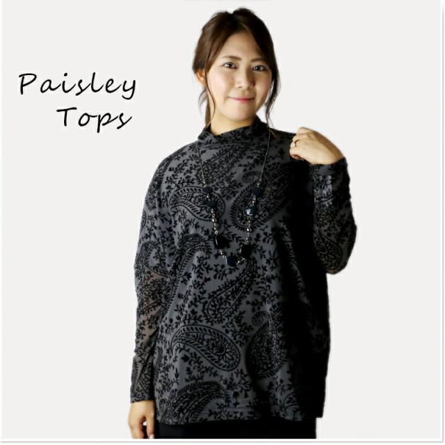 ぺーズリーオパールドルマンカットソー 40代 50代ファッション 60代ファッション 70代ファッション ミセスファッション レディースファッの通販はau Pay マーケット Lanarion