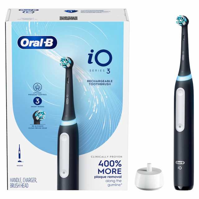 Braun Oral-B/ブラウン オーラルB iO Series 3 電動歯ブラシ（国内型番iO3相当）（マットブラック）｜au PAY マーケット