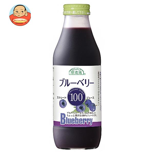 マルカイ 順造選 ブルーベリー100 500ml瓶×12本入｜ 送料無料の通販は