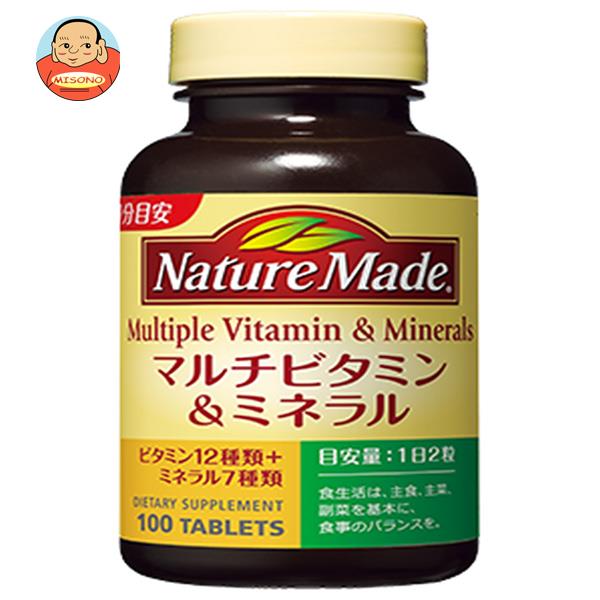 大塚製薬 ネイチャーメイド マルチビタミン＆ミネラル 100粒×3個入×(2ケース)｜ 送料無料 サプリ サプリメント ネイチャーメイド(Nature Made)