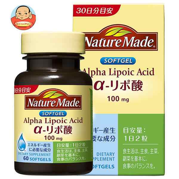 大塚製薬 ネイチャーメイド α-リポ酸 60粒×3個入×(2ケース)｜ 送料無料