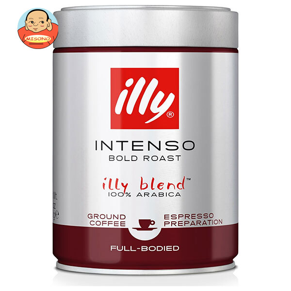 キーコーヒー イリーブレンドエスプレッソ粉 ダークロースト(インテンソ) 250g×6個入｜ 送料無料 レギュラーコーヒー 珈琲 コーヒー 10,526円