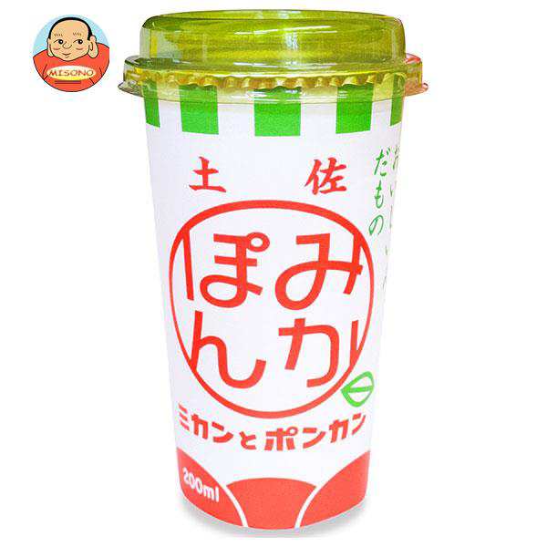 高知アイス みかぽん 200ml×12本入×(2ケース)｜ 送料無料の通販は