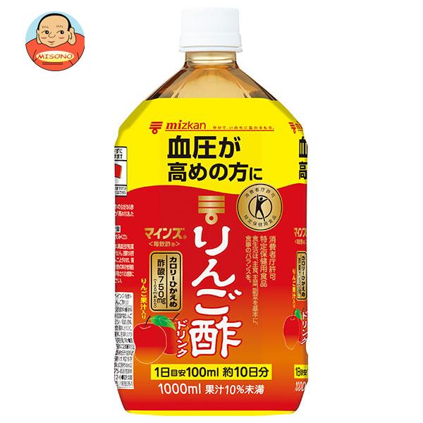 ミツカン マインズ(毎飲酢) りんご酢ドリンク【特定保健用食品 特保】 1Lペットボトル×6本入×(2ケース)｜ 送料無料の通販は 5,517円