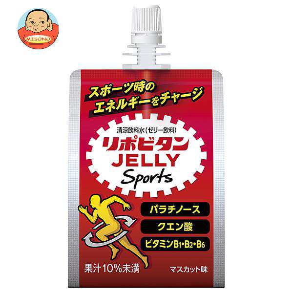 大正製薬 リポビタンゼリー Sports 180gパウチ×36本入×(2ケース)｜ 送料無料の通販は