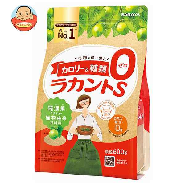 サラヤ ラカントＳ 顆粒 600g×6袋入×(2ケース)｜ 送料無料 - 人口甘味料