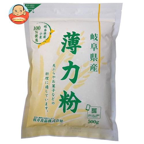 桜井食品 岐阜県産 薄力粉 500g×12袋入×(2ケース)｜ 送料無料の通販は 6,218円