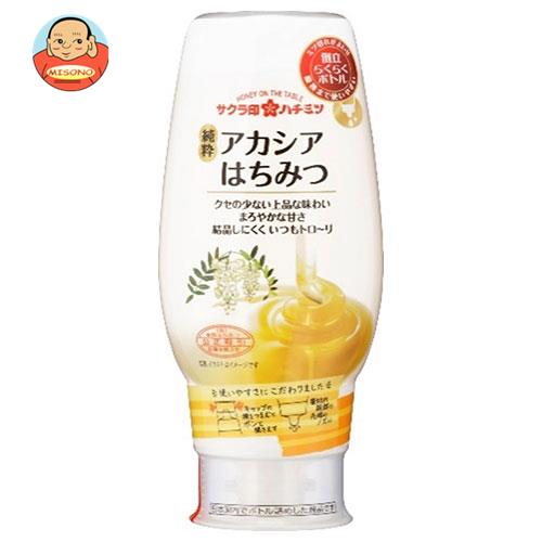 加藤美蜂園 サクラ印 純粋アカシアはちみつ 300g×12本入｜ 送料無料 嗜好品 シロップ はちみつ 蜂蜜
