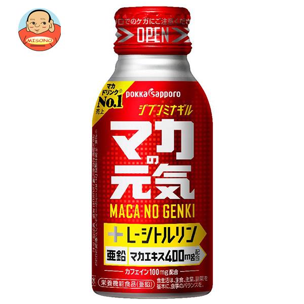 ポッカサッポロ マカの元気ドリンク 100mlボトル缶×30本入｜ 送料無料の通販は