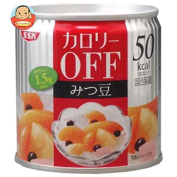 SSK カロリ−OFF フルーツみつ豆 185g×24個入×(2ケース)｜ 送料無料