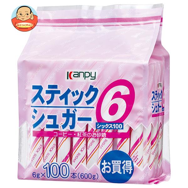 カンピー スティックシュガー (6g×100P)×12袋入×(2ケース)｜ 送料無料 砂糖 スティックシュガー シュガー 嗜好品