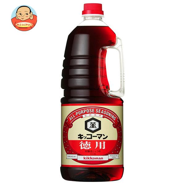 キッコーマン 徳用しょうゆ 1.8Lペットボトル×6本入×(2入れもの)｜ 貨物輸送無料 醤油 しょうゆ 濃口醤油 濃口しょうゆ