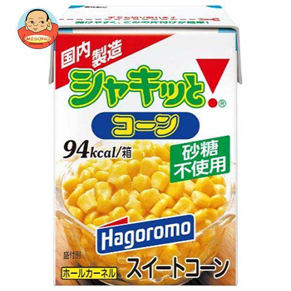 はごろもフーズ シャキッとコーン(紙パック) 190g×24個入×(2ケース)｜ 送料無料