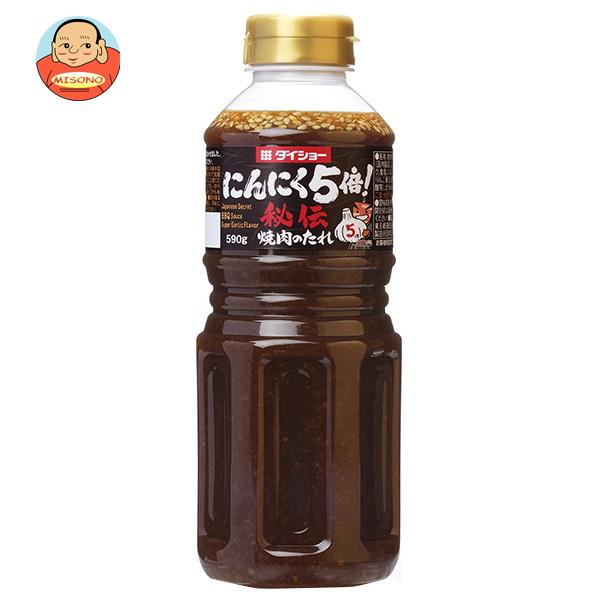 ダイショー 秘伝 焼肉のたれ にんにく5倍 590g×12本入×(2ケース)｜ 送料無料 調味料 焼肉のたれ ニンニク
