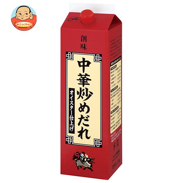 創味食品 創味 中華炒めだれ 2.2紙パック×6本入｜ 送料無料 一般食品 調味料 たれ 中華調味料