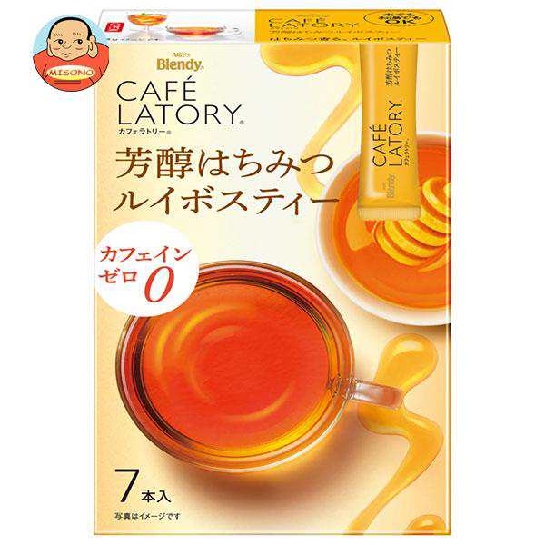 AGF ブレンディ カフェラトリー スティック 芳醇はちみつルイボスティー (5.0g×7本)×24箱入×(2ケース)｜ 送料無料の通販は紅茶