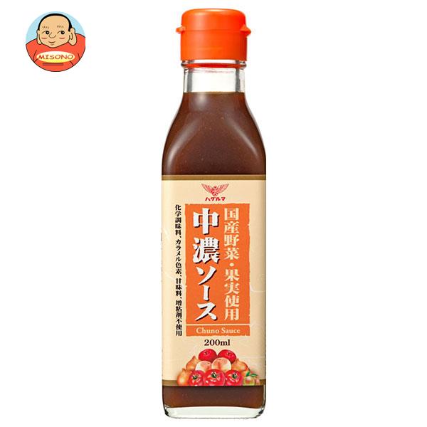 ハグルマ JAS特級 国産野菜・果実使用 中濃ソース 200ml瓶×12本入×(2ケース)｜ 送料無料の通販は 7,881円