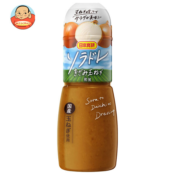 日本食研 ソラドレ きざみ玉ねぎ 300ml×12本入×(2ケース)｜ 送料無料 ドレッシング 調味料