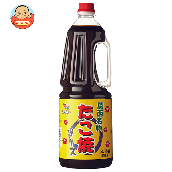 オリバーソース たこ焼ソース 2.1kg×6本入×(2ケース)｜ 送料無料 たこ焼き ソース 濃厚 調味料