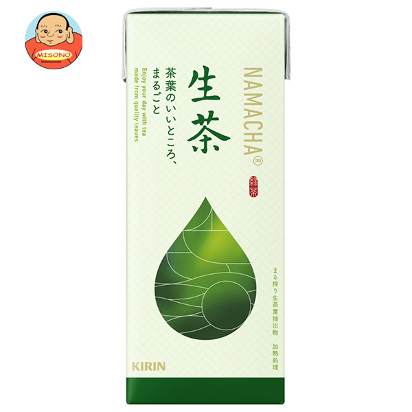 キリン 生茶 250ml紙パック×24本入| 送料無料 お茶 緑茶 紙パック 茶飲料 清涼飲料水の通販はau PAY マーケット - 味園 ...