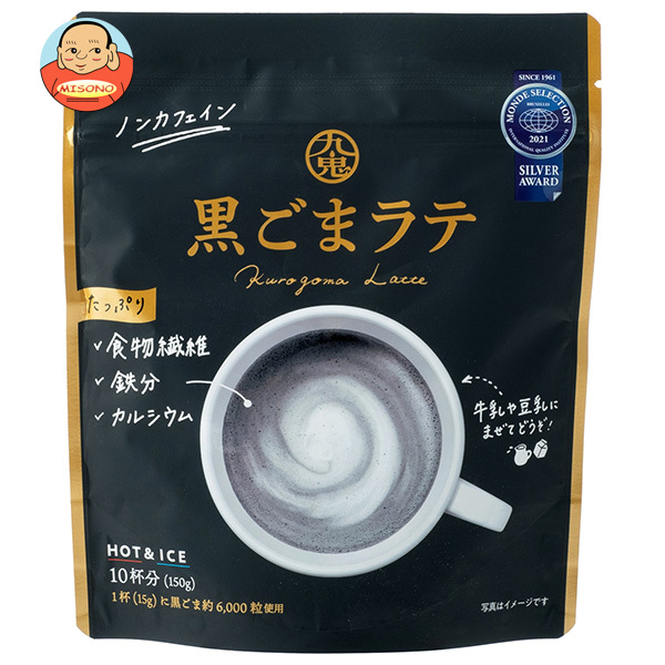 九鬼産業 黒ごまラテ 150g×12袋入×(2ケース)｜ 送料無料の通販は 8,074円