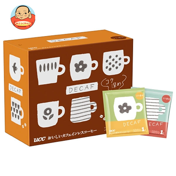 UCC おいしいカフェインレスコーヒー ワンドリップコーヒー コク深め (7g×50P)×6箱入×(2ケース)｜ 送料無料の通販は 30,056円