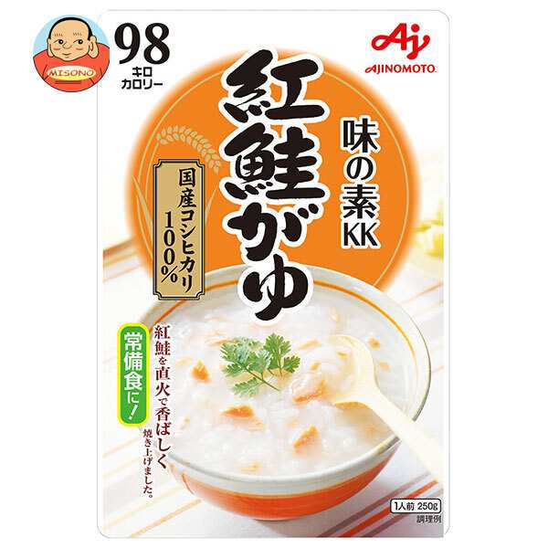 味の素 味の素KKおかゆ 紅鮭がゆ 250gパウチ×27(9×3)袋入×(2ケース)｜ 送料無料