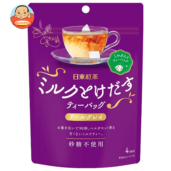 三井農林 日東紅茶 ミルクとけだすティーバッグ アールグレイ (7.5g×4P)×24袋入｜ 送料無料の通販は 6,861円