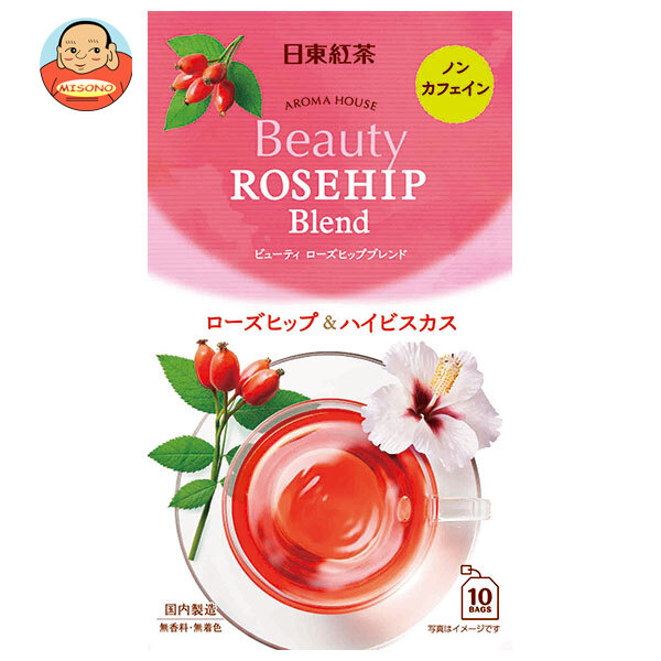 三井農林 日東紅茶 アロマハウス ビューティ ローズヒップ (2g×10袋)×36箱入｜ 送料無料の通販は