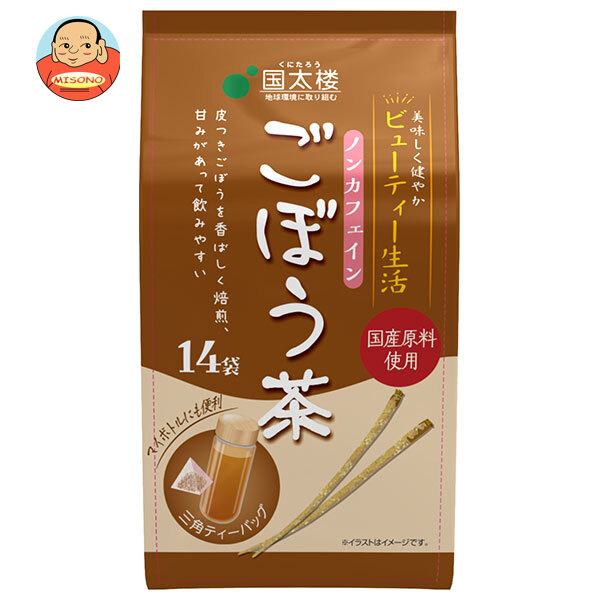 国太楼 ごぼう茶三角ティーバッグ14P 25.2g(14P)×6袋入×(2ケース)｜ 送料無料の通販は 5,730円