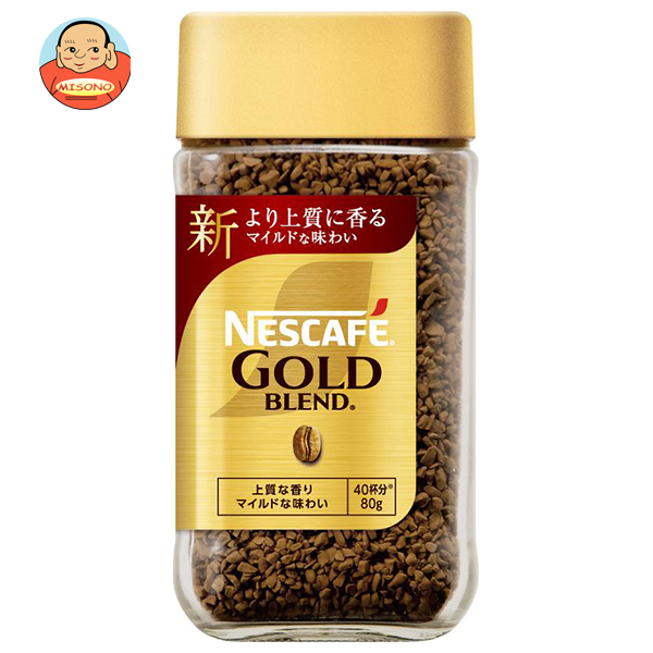 ネスレ日本 ネスカフェ ゴールドブレンド 80g瓶×24本入｜ 送料無料の通販は 14,175円