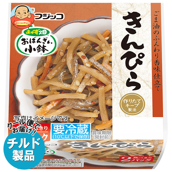 【チルド(冷蔵)商品】フジッコ おかず畑 おばんざい小鉢 きんぴら (31g×2パック)×12個入×(2ケース)｜ 送料無料の通販は