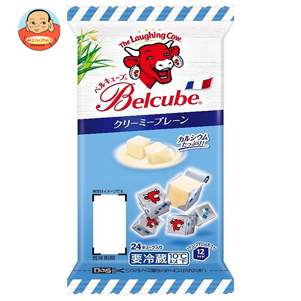 【送料無料・メーカー/問屋直送品・代引不可】【チルド商品】伊藤ハム ベルキューブ クリーミープレーン 125g×10個入の通販は 5,822円