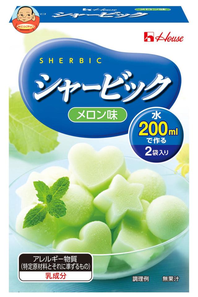 ハウス食品 シャービック メロン 86g×10箱入×(2ケース)｜ 送料無料の通販は 5,206円