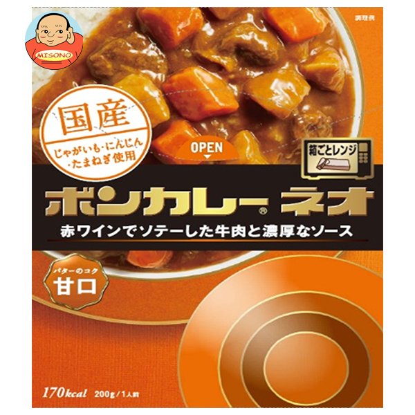 大塚食品 ボンカレーネオ バターのコク 甘口 200g×30個入×(2ケース)｜ 送料無料の通販は