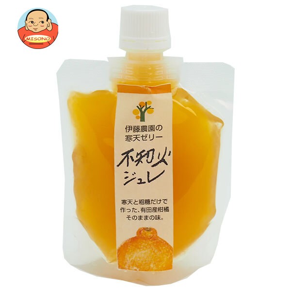 伊藤農園 ピュアフルーツ寒天 不知火ジュレ ドリンクタイプ 150g×15個入×(2ケース)｜ 送料無料の通販は