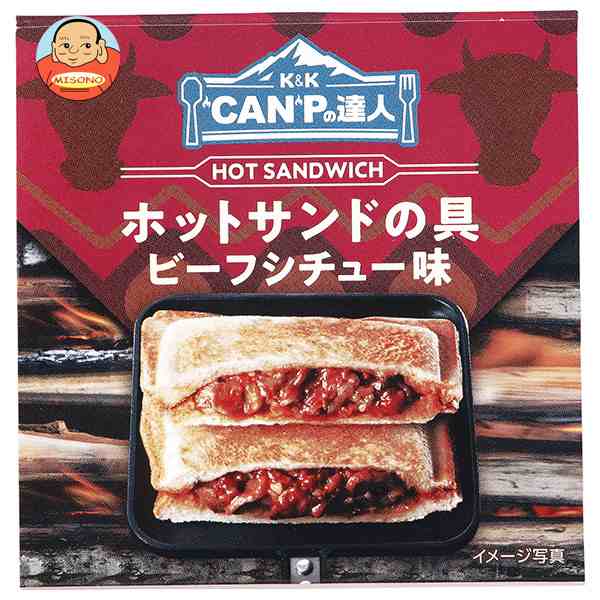 【送料無料・メーカー/問屋直送品・代引不可】国分 K&K CANPの達人 ホットサンドの具 ビーフシチュー味 65g×12個入×(2ケース)