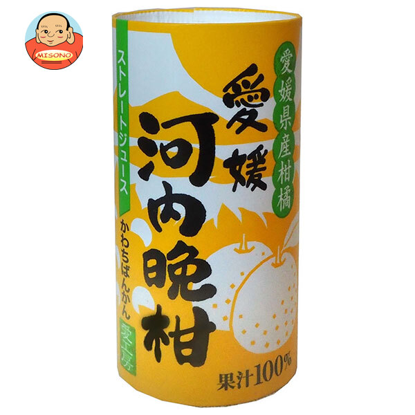 愛工房 河内晩柑 125mlカートカン×30本入×(2ケース)｜ 送料無料の通販は