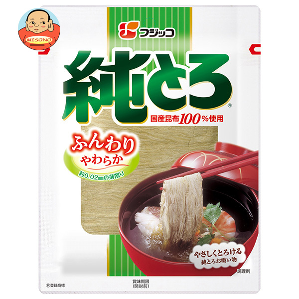 フジッコ 純とろ 小袋 18g×20袋入×(2ケース)｜ 送料無料 食品 とろろ