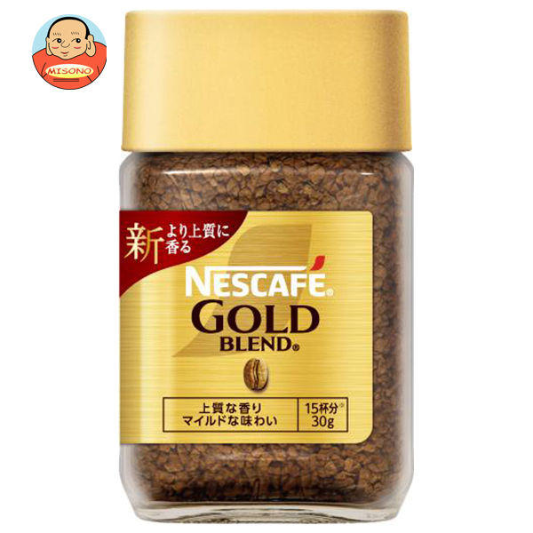 ネスレ日本 ネスカフェ ゴールドブレンド 30g瓶×24個入｜ 送料無料の通販は