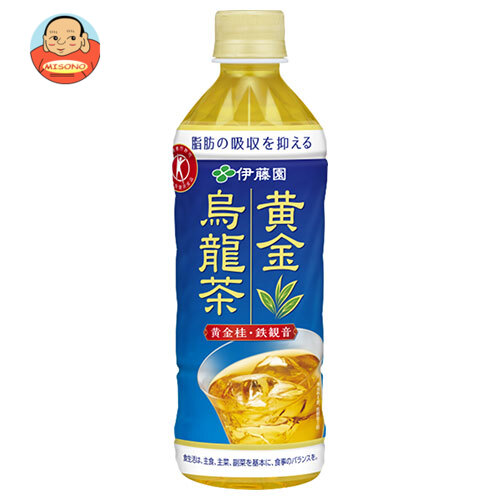伊藤園 黄金烏龍茶【特定保健用食品 特保】 500mlペットボトル×24本入×(2ケース)｜ 送料無料 黄金烏龍茶 烏龍茶 ウーロン茶 お茶 PET 特保 トクホ
