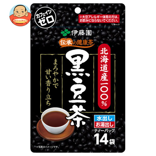 伊藤園 北海道産100% 黒豆茶 ティーバッグ (7.5g×14袋)×10袋入｜ 送料無料の通販は 5,415円
