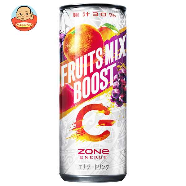 サントリー ZONe(ゾーン) FRUITS MIX BOOST(フルーツミックスブースト) 240ml缶×30本入×(2ケース)｜ 送料無料