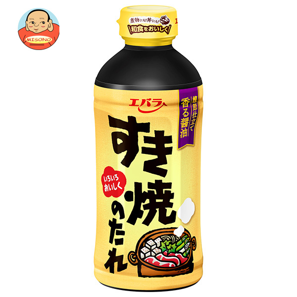 エバラ食品 すき焼のたれ 500ml×12本入×(2ケース)｜ 送料無料 だし すきやき 素 鍋つゆ 素 鍋 ストレート