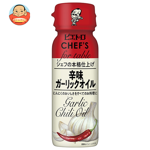 日清オイリオ ピエトロCHEF'S 辛味ガーリックオイル 90g×12本入×(2ケース)｜ 送料無料 食用油 オイル ガーリック