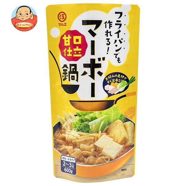 マルエ醤油 フライパンでも作れるマーボ-鍋 甘口仕立 600g×12袋入×(2ケース)｜ 送料無料