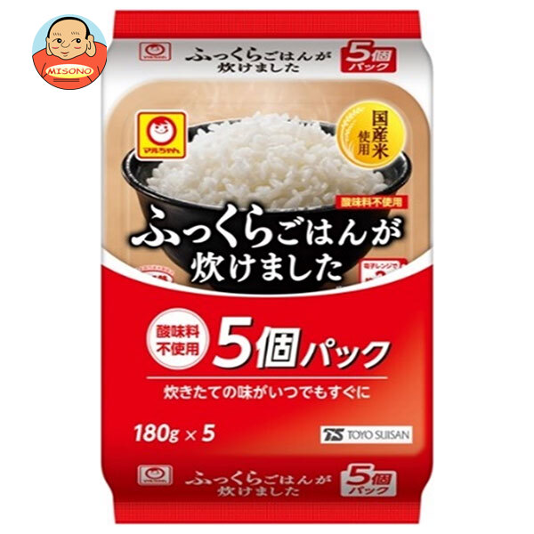 東洋水産 ふっくらごはんが炊けました 5個パック (180g×5個)×4個入×(2ケース)｜ 送料無料の通販は 6,877円
