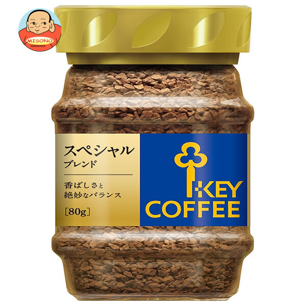 キーコーヒー インスタントコーヒー スペシャルブレンド 80g瓶×12本入×(2ケース)｜ 送料無料の通販は