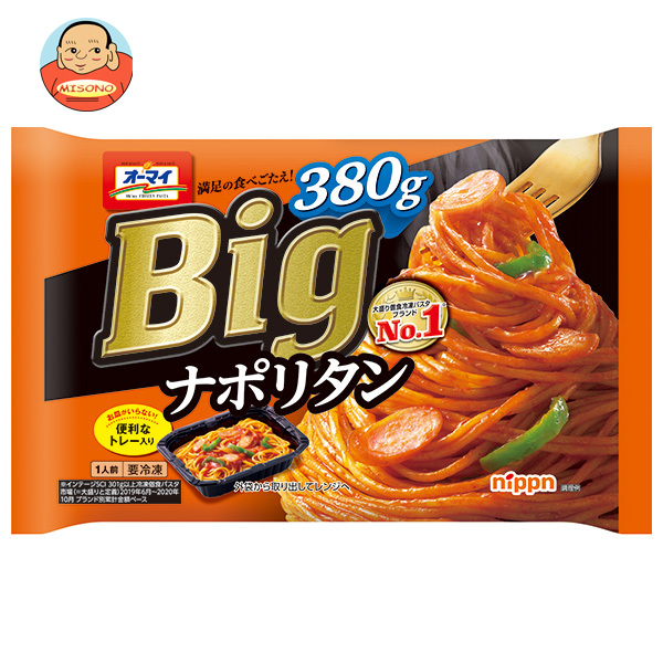 【冷凍商品】日本製粉 オーマイ Big ナポリタン 380g×12袋入｜ 送料無料の通販は 5,018円